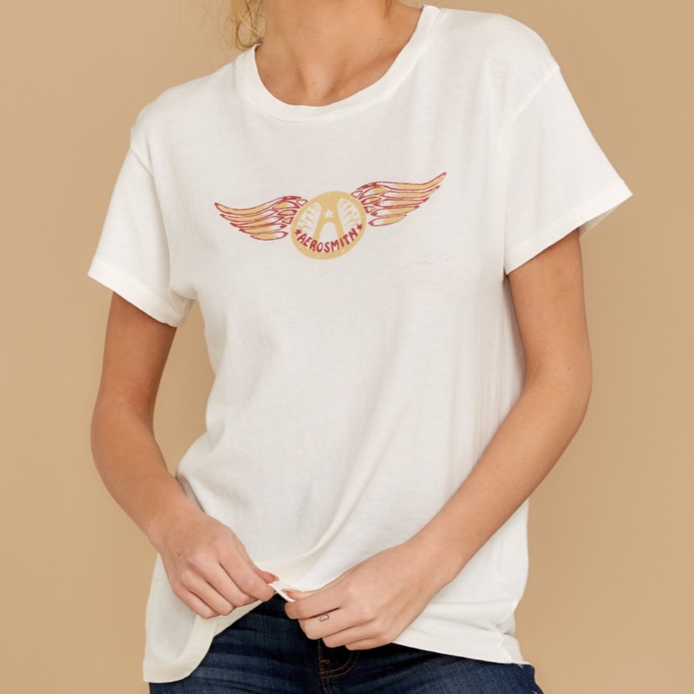 NWT Daydreamer Aerosmith Sweet Emotions Tee M - Picture 2 of 9